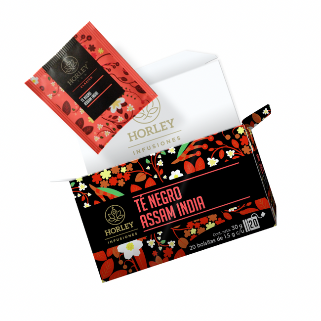 Horley black tea Assam India - box set of 10 sachets