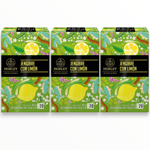 Horley ginger infusion with turmeric and cinnamon - set of 10 sachets