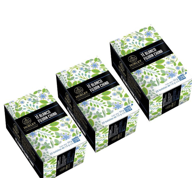 Horley Fujian China white tea - box set of 10 sachets