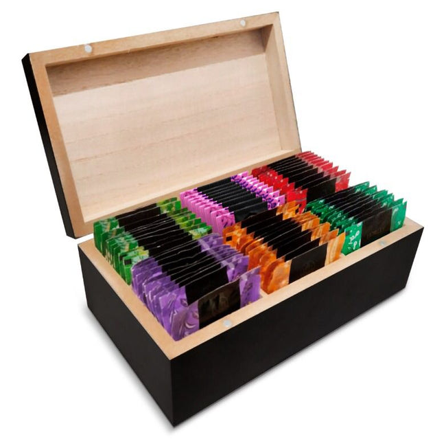 Caja de madera de Tés Horley con 60 sobres de 6 variedades (10 por  variedad)– Tienda Horley